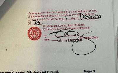 How to Apostille a Florida Marriage Certificate