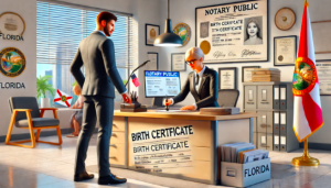 Need a birth certificate apostille in Florida? A Notary On The Go Florida offers seamless apostille services to authenticate your birth certificates for international use.