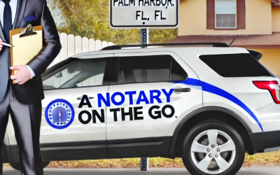 A Notary On The Go Florida: Your Trusted Mobile Notary in Tallahassee and Palm Harbor